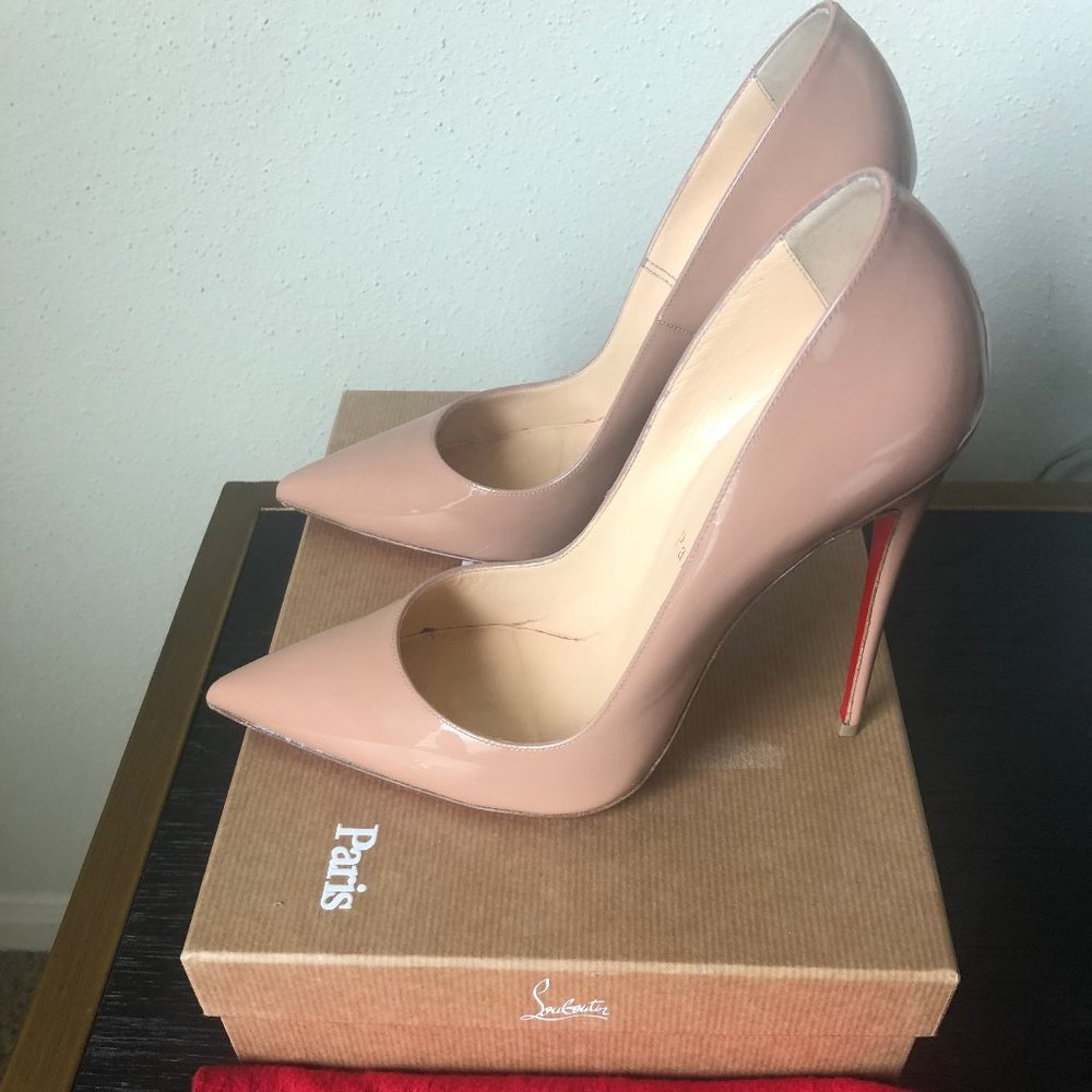SIZE: 39 / 8.5 USA  So Kate Patent 120mm Pump Nude